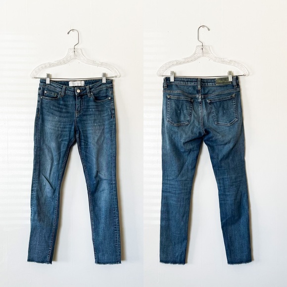 IRO Coy Distressed Low Rise Straight Fit Jeans - Picture 3 of 9